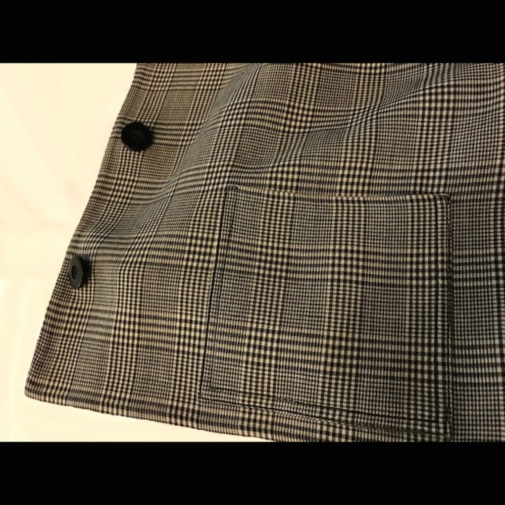 Reversible Lightweight Subtle Plaid Jacket - image 6